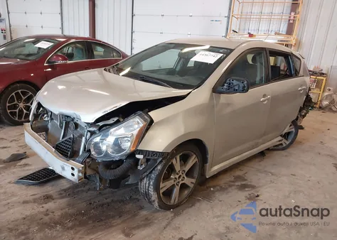 2009 Pontiac Vibe Gt z USA, uszkodzony, nr VIN 5Y2SR670X9Z461447